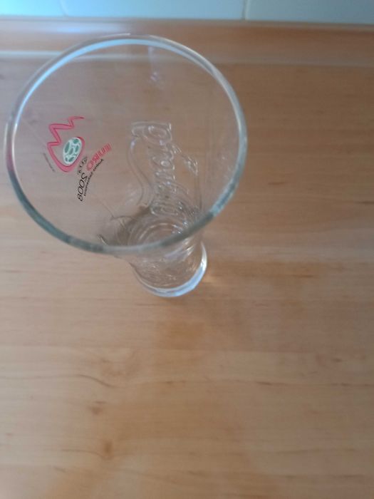 kolekcjonerska szklanka Carlsberg Euro 2008 Austria Szwajcaria