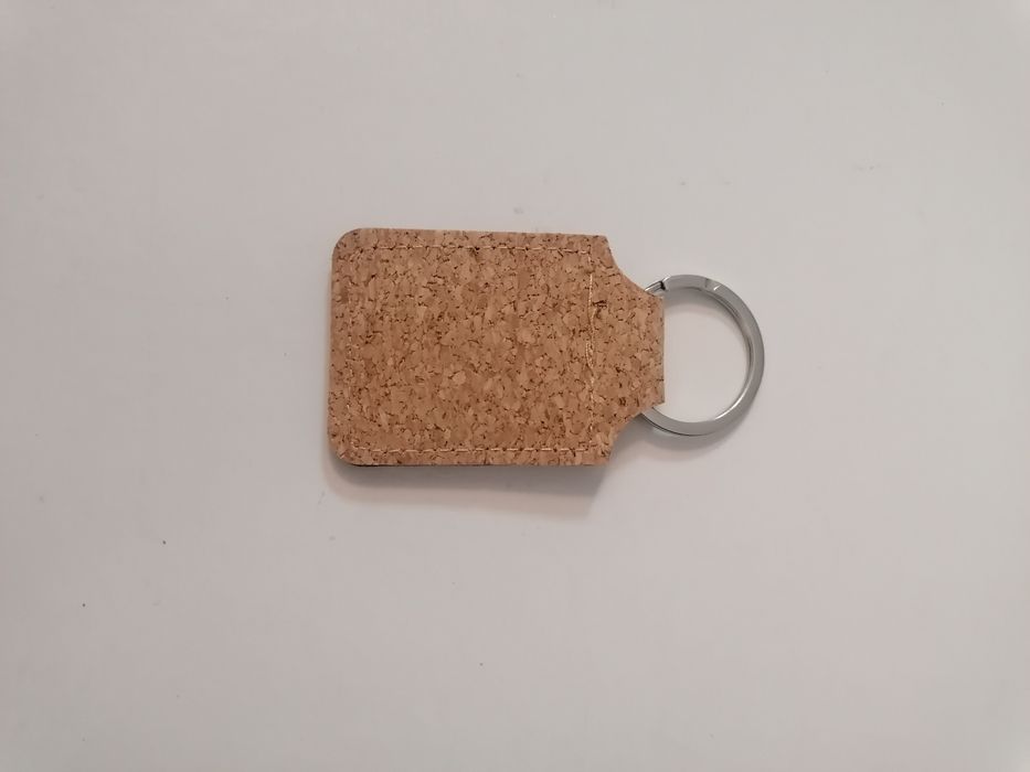 Porta-chaves em cortiça do banco Crédito Agrícola