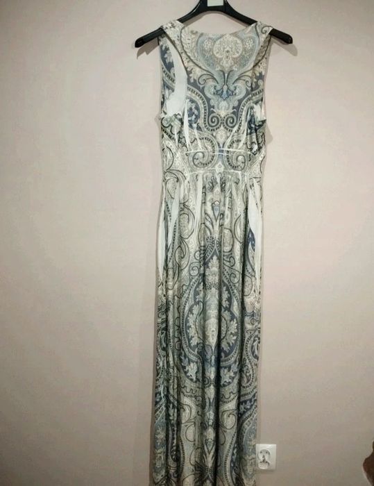 Jane Norman sukienka maxi we wzory rozmiar M