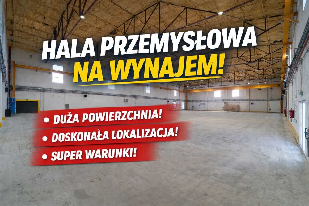 HALA MAGAZYNOWA wysokiego składowania o powierzchni ok. 2310 m2
