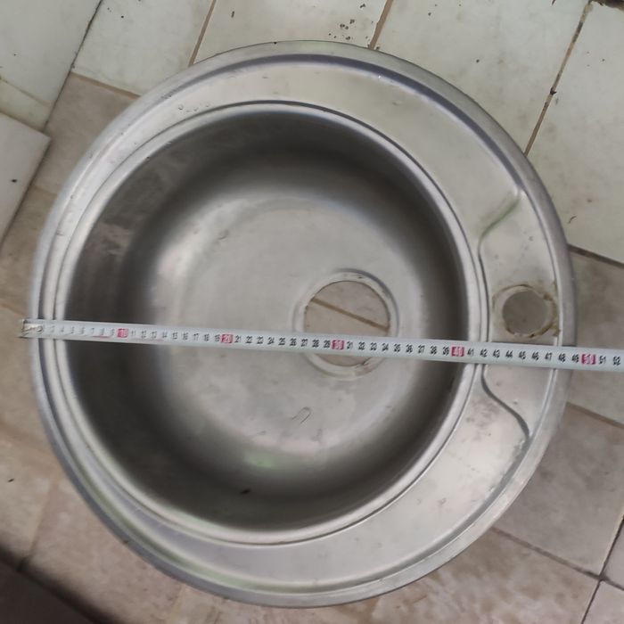 Мойка с нержавейки.