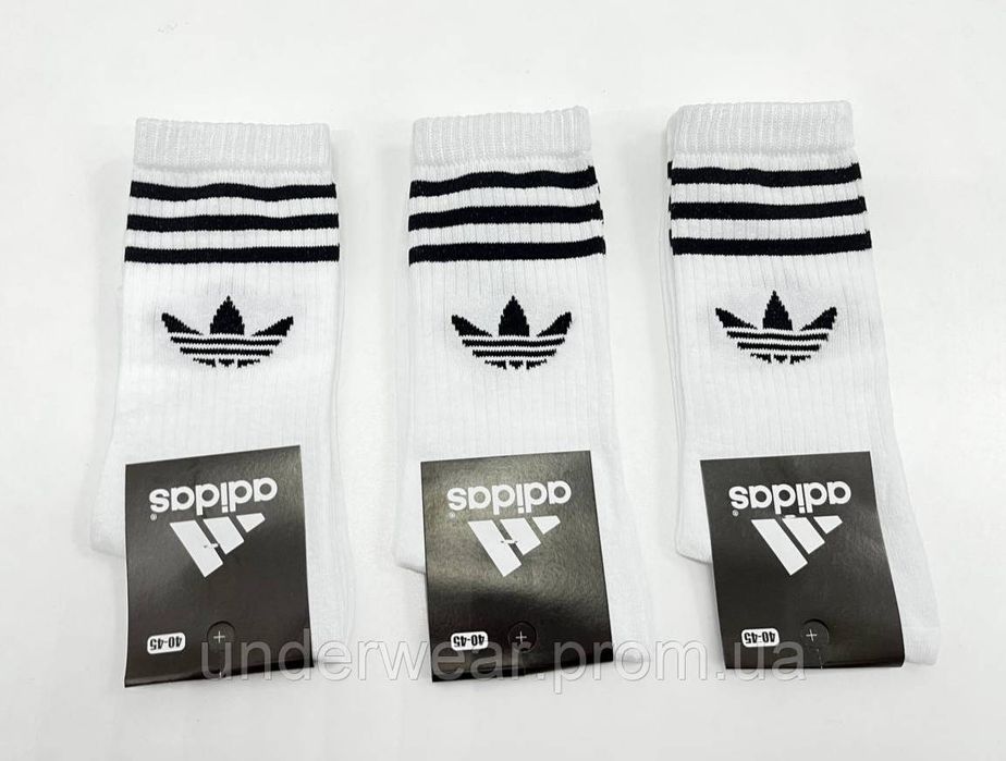 Найк Цена 240 за 12 пар, носки шкарпетки Nike, Adidas, высокие р.40-45