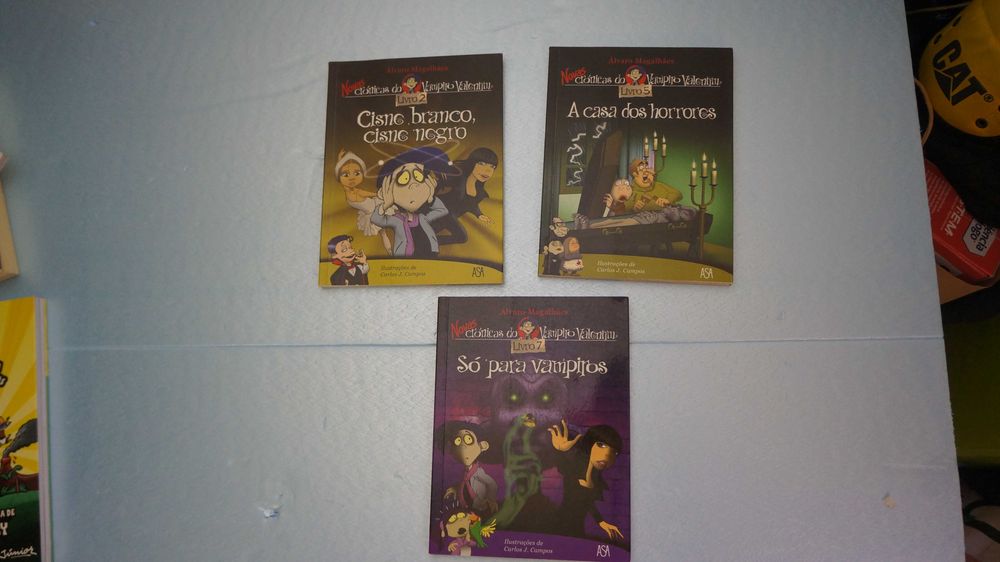 Novas crónicas do Vampiro Valentim - coleção /livros