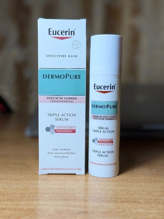 Eucerin Сироватка для обличчя DermoPure потрійної дії для проблемної