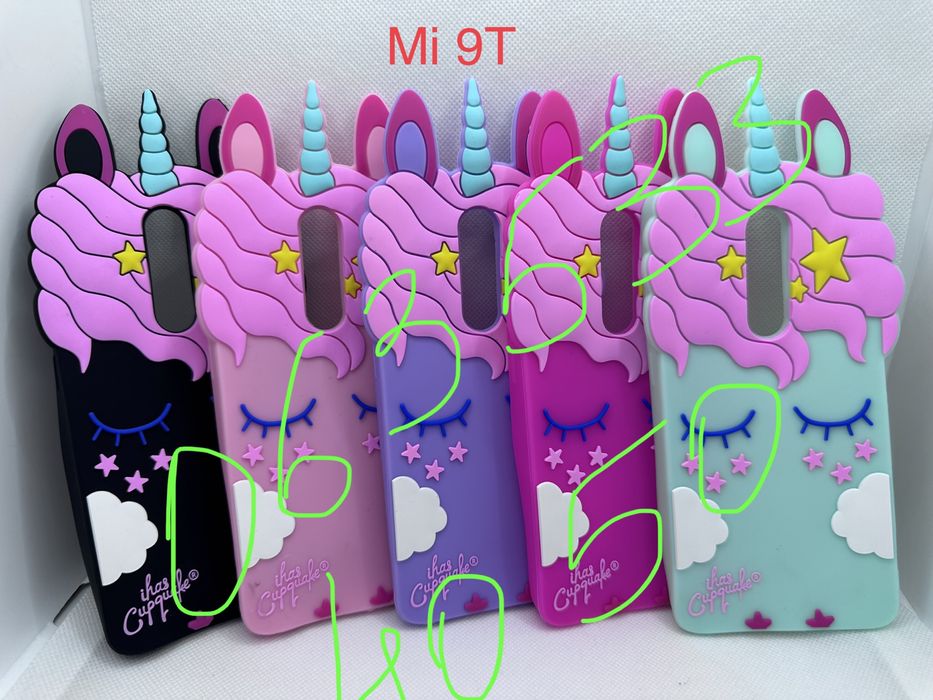 3d резиновый чехол пони для xiaomi Redmi 9c Note 9 pro Mi 9t и другие