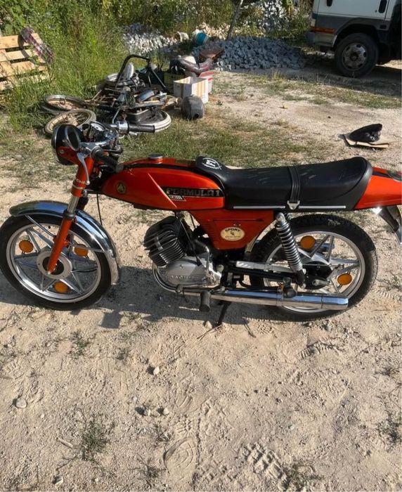 Motorizada restaurada Mopede