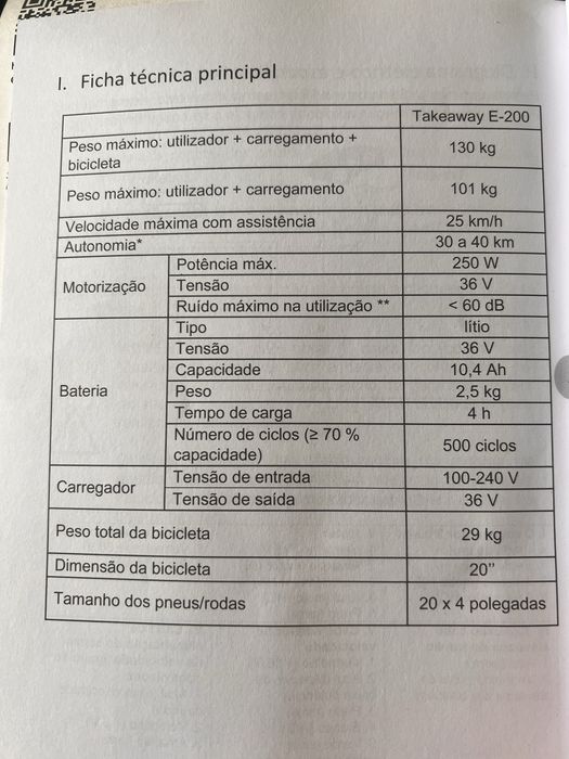 Bicicleta eletrica
