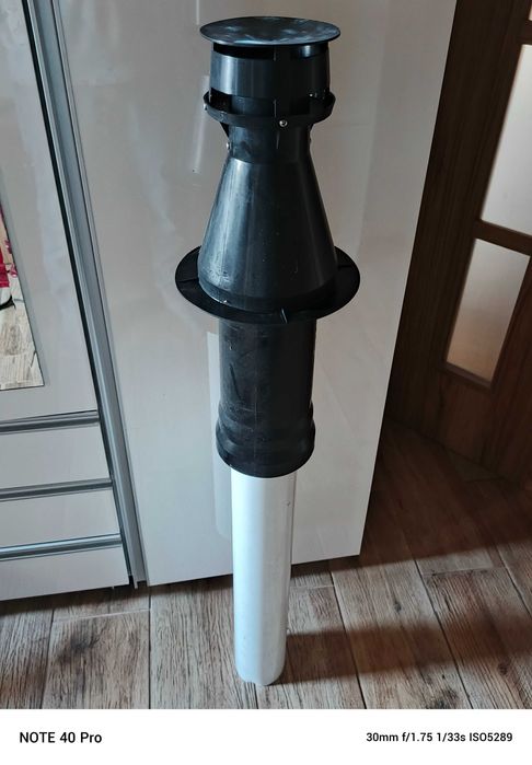 Pionowy i poziomy wylot spalin 60/100 i 80/125 - piece kondensacyjne