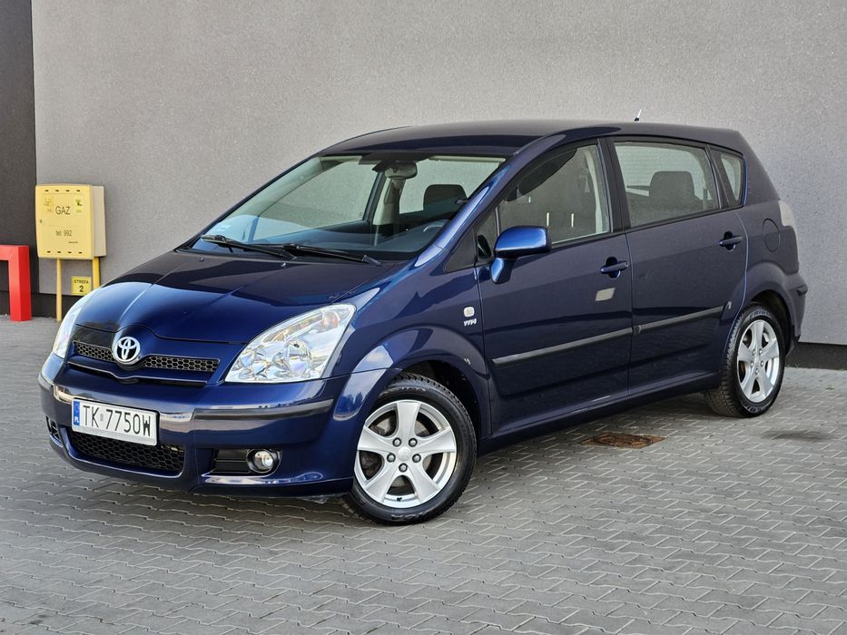 Toyota Corolla Verso # 1.8 b # AUTOMAT # 7 Osób # Klima # Zarej PL