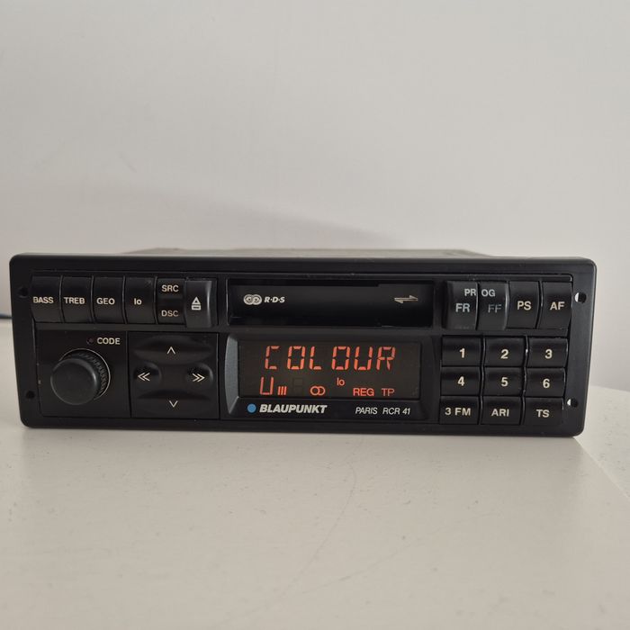 Radio Blaupunkt Paris rcr 41 z roku 1991  z Bluetooth mp3