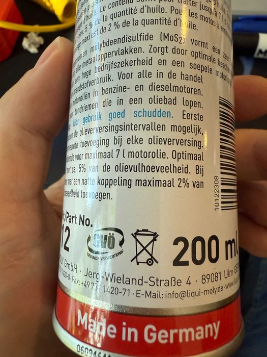Liqui Moly 1012 - Aditivo para oleo