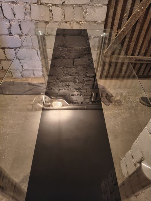 Nowoczesny szklany Stół LOFT 140