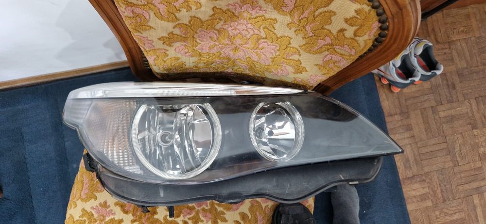 Óptica bmw serie 5, lado esquerdo (passageiro)