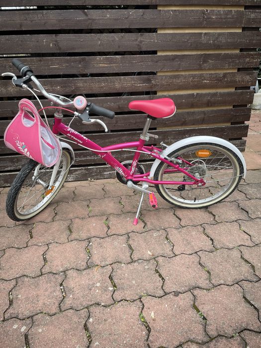 Rower dziecięcy dla dziewczynki BTWIN ORGINAL 20”