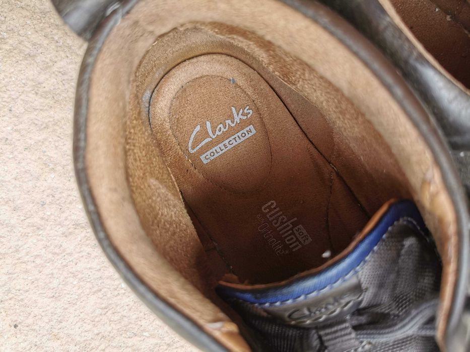Buty Clarks półbuty pantofle 44 44,5 45 + drugie gratis