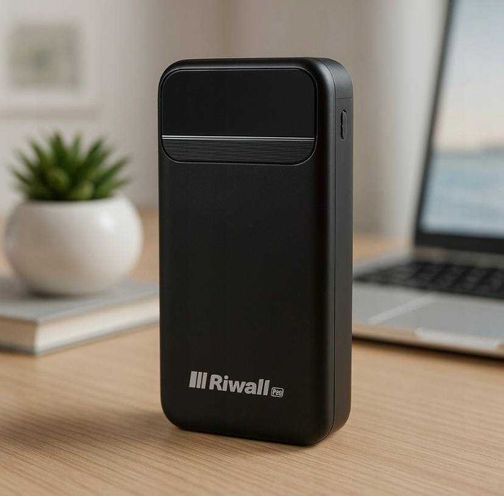 NOWY Powerbank 20000 mah 22,5w + Kable qc pd usb usb-c szybki mocny