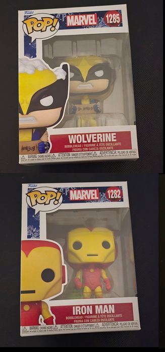 Funko Pop / Pocket - Marvel Spider-Man, Deadpool, Iron Man, Wolverine64575341245059121