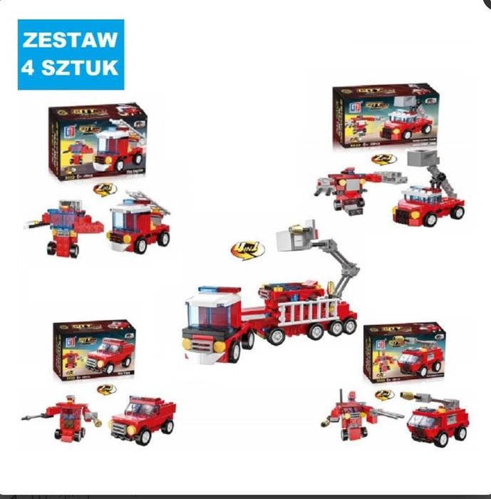 Klocki - City Fire Protection FIRE ENGINE