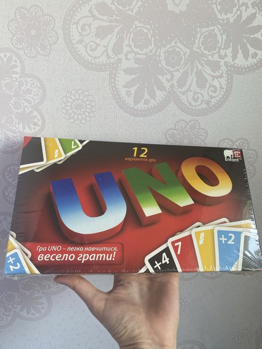 UNO 12в1 — меганабір карткових ігор! НОВІ в упаковці
