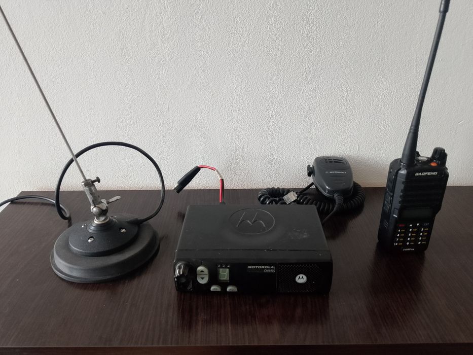 Radio telefon Motorola cm 340 zestaw +walkie talkie