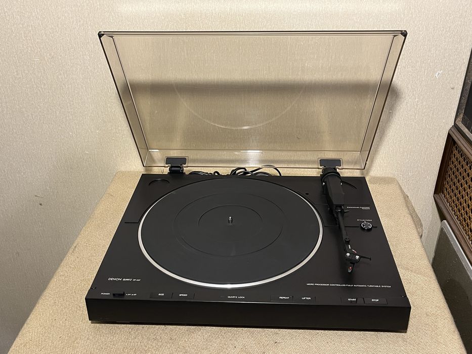 Уникальный проигрыватель винила DENON DP-23F DIRECT DRIVE QUARTZ