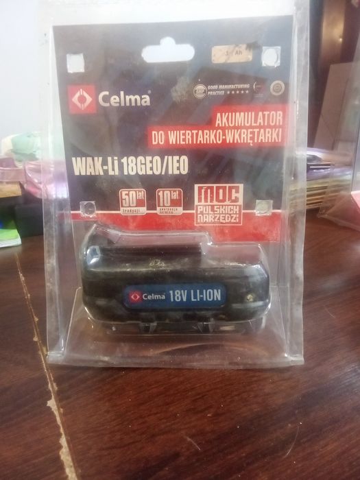 Akumulator do wiertarko -wkretarki CELMA