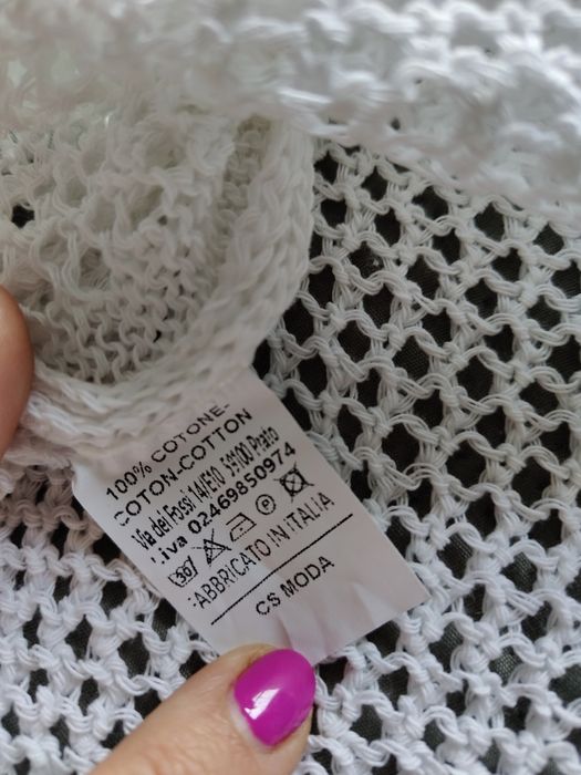 Nowa bluzka siatka oversize