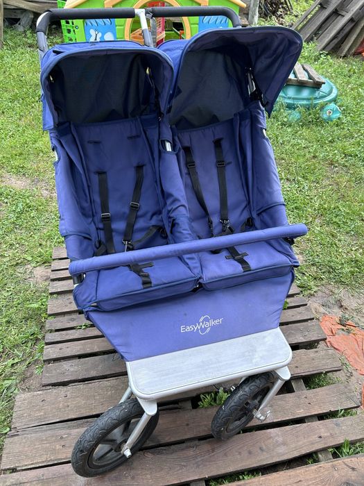 Коляска для двійнят та погодок Easywalker duo