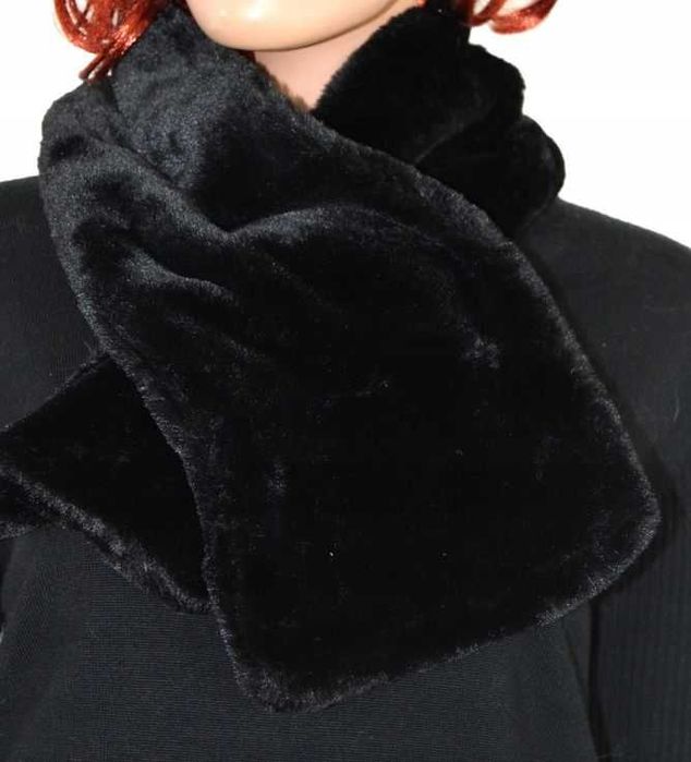 ATTITUDE - modny szal, szalik, futerko - stan idealny