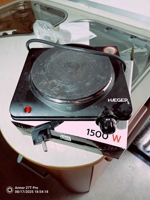 Placa eletrifica portatil