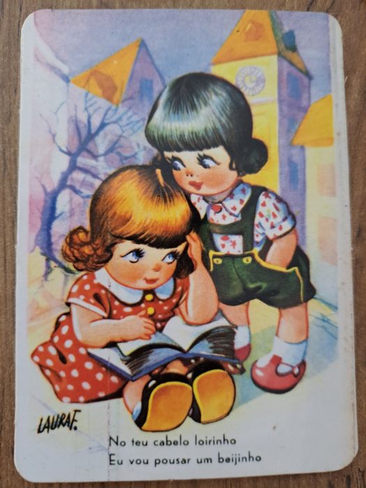 Pack de 4 calendários antigos- 1986