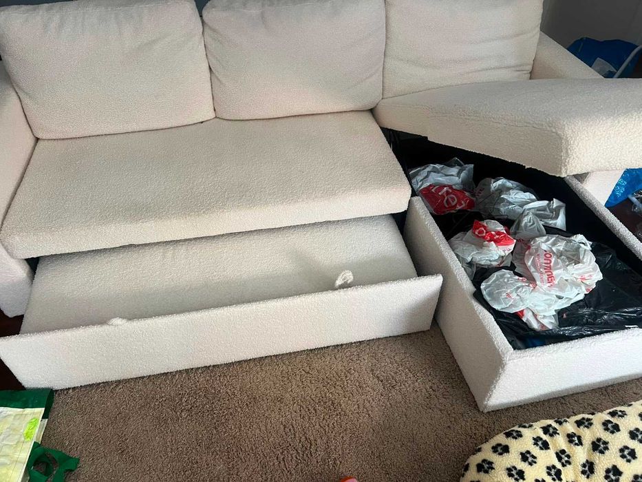 Sofá Chaise Longue (c/ cama)