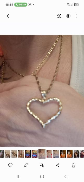 585 zawieszka  złota