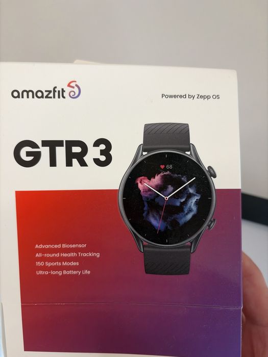 Amazfit GTR 3 – smartwatch, dobry stan + pudełko