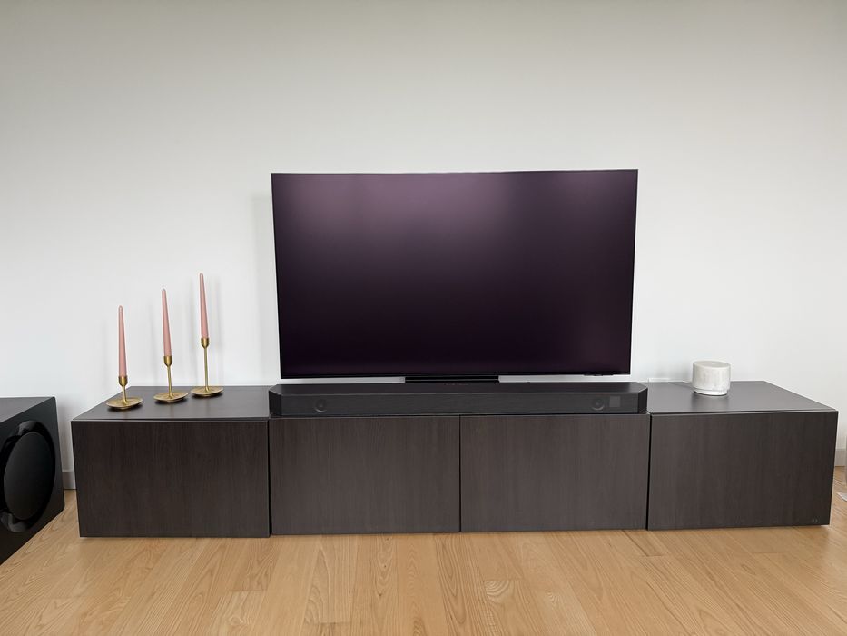 TV Samsung 55" OLED 4K S90D com ecrã anti-reflexo