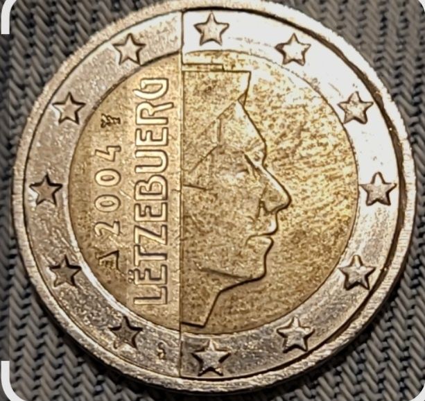 Moeda 2€, Luxemburgo 2004