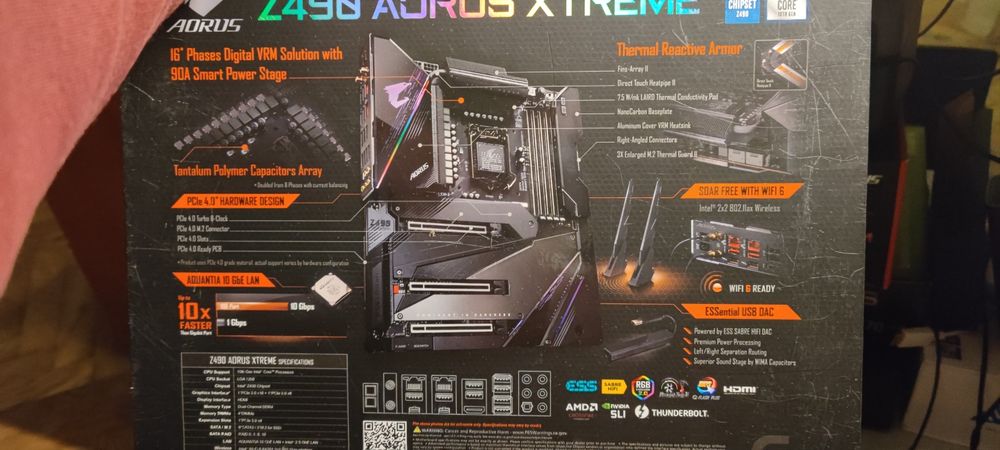 RX 7900 XTX Asus TUF 24G/ Aorus Xtreme z490/ i9-11900KF/ 64G DDR4-4000