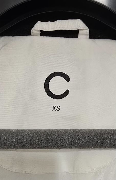 Kurtka damska z kapturem biała roz XS