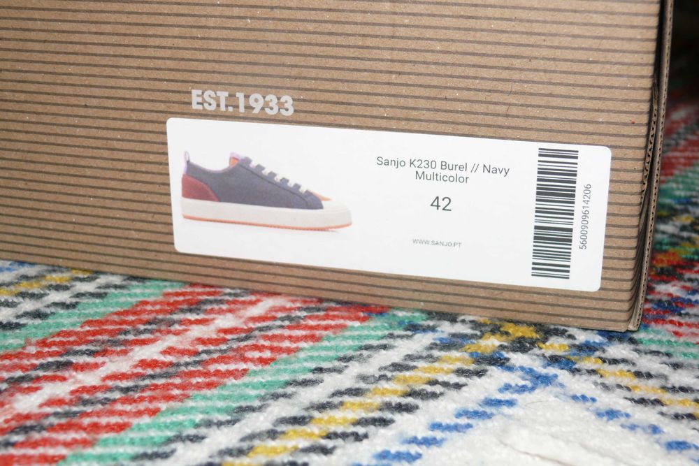 Sanjo K230 Burel // Navy Multicolor