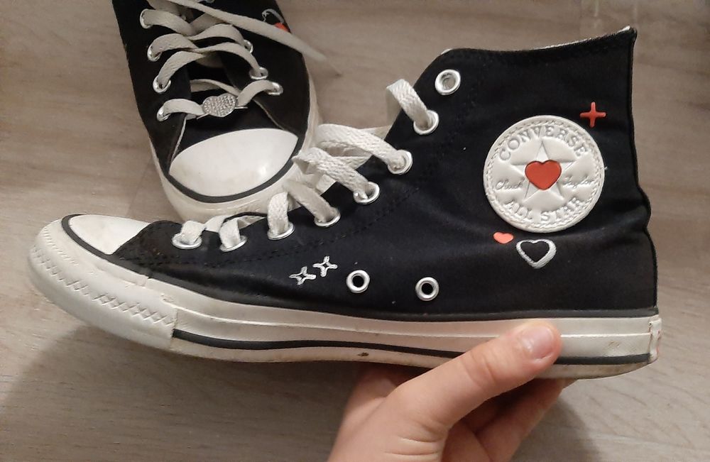 All star pretos, .40 originais