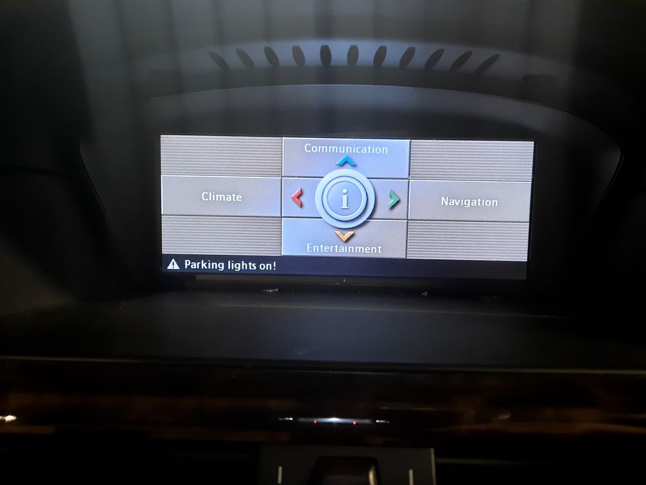 Duza Nawigacja CCC LIFT BMW E60 Komplet Ekran Jednostka Idrive