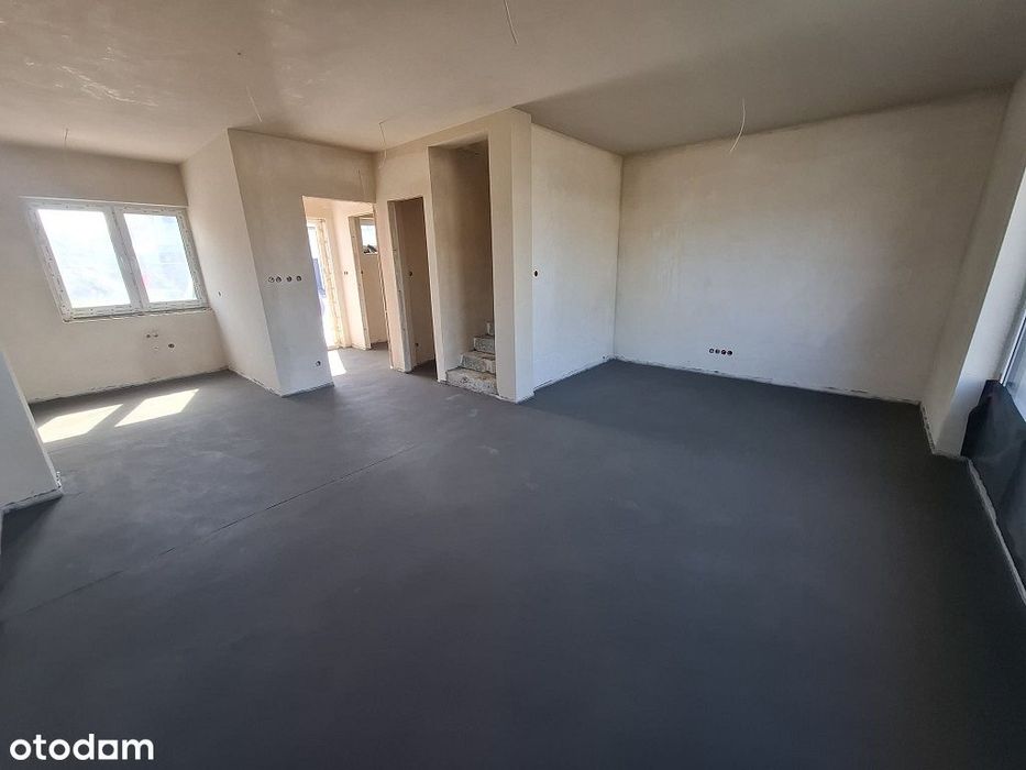 Ogród od zachodu/bez skosów/działka 400 m2