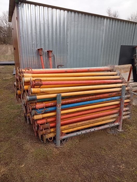 Stemple budowlane metalowe 3 metrowe