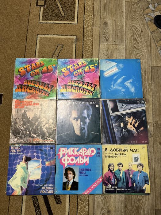 Продам пластинки раритетні оригінальні