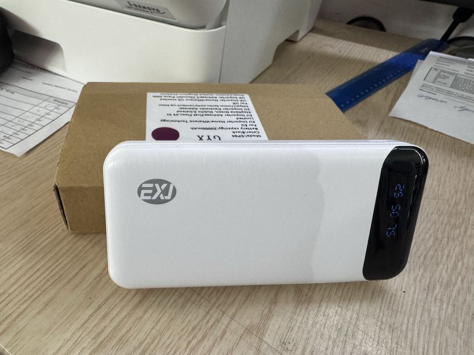Power Bank 20000MAh підтримують швидку зарядку 22,2w