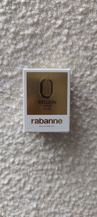 Million Gold for her Rabanne Eau parfum miniatura.