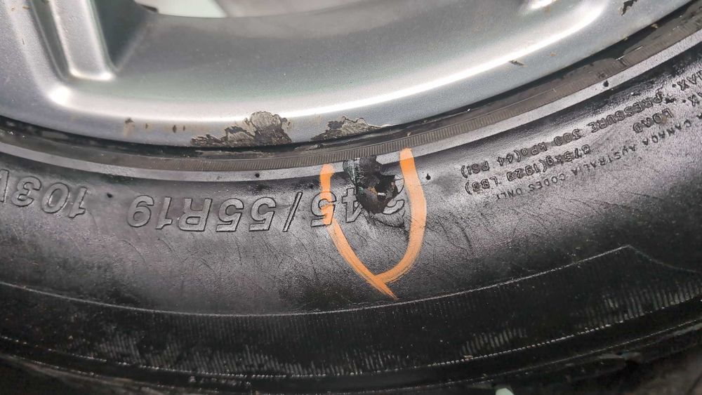 Комплект дисків R19 з шинами Milestar ms932 sport 245/55 для Ford