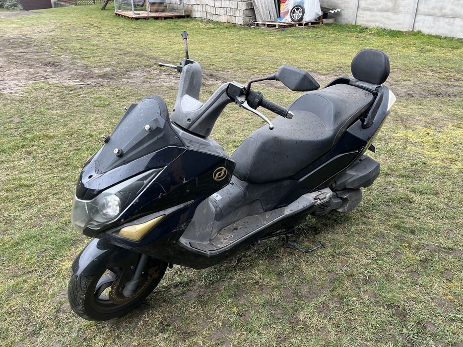 Daelim S300 s3 250 na części kokpit silnik przepustnica lagi osłony