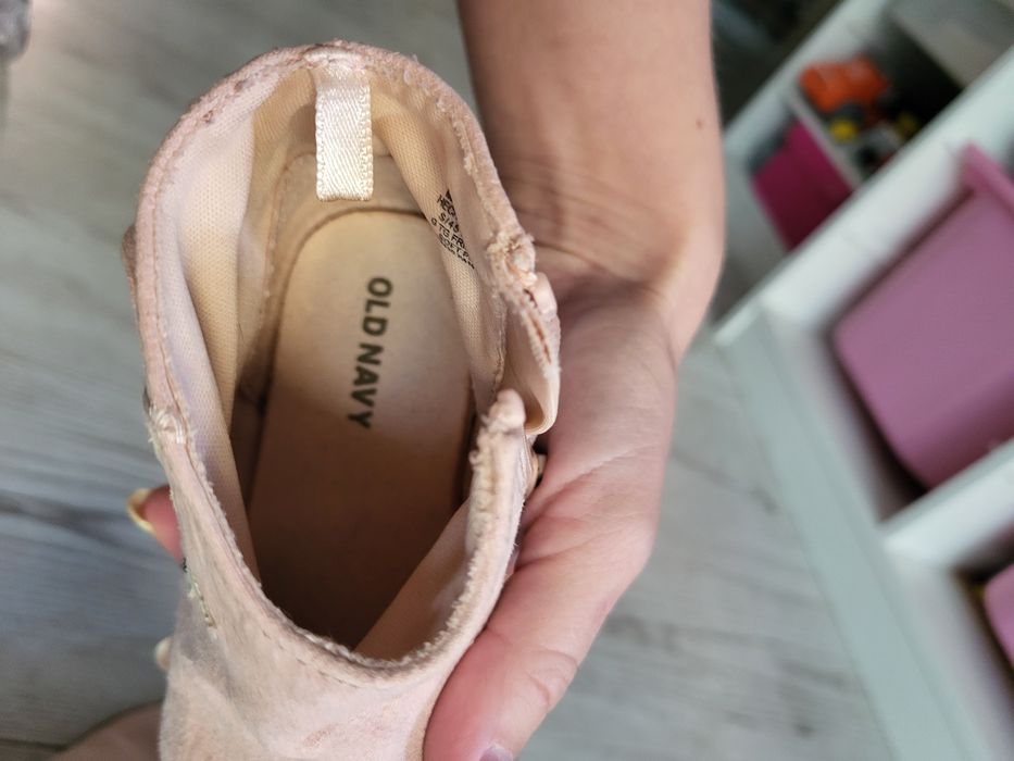 OLD NAVY лёгкие осенние ботинки для девочки, стелька 15 см