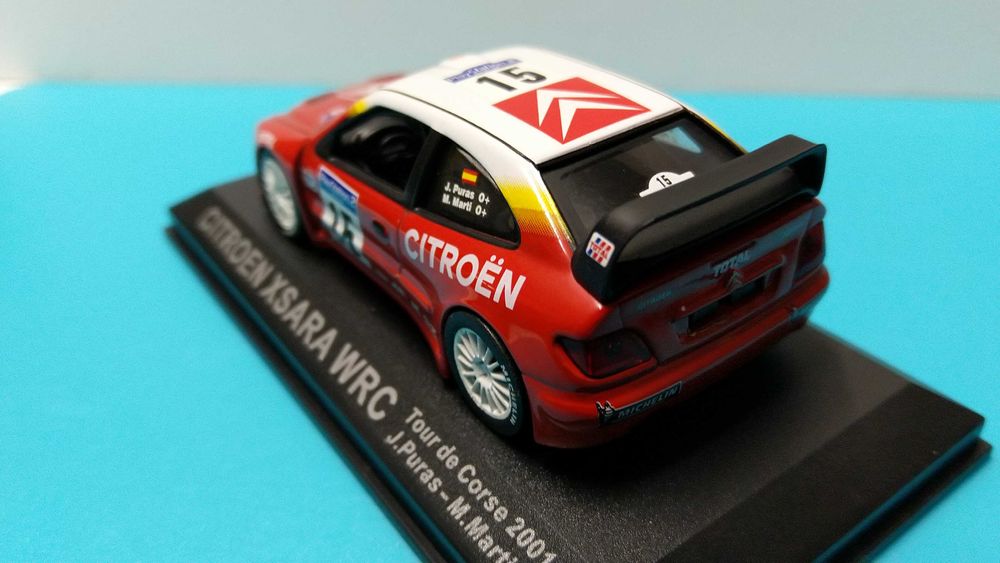 Citroen Xsara WRC #15 : Winner Rally Córsega 2001 - Altaya esc 1/43